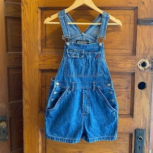 Vintage 90s Squeeze Jeans Overalls Shorts